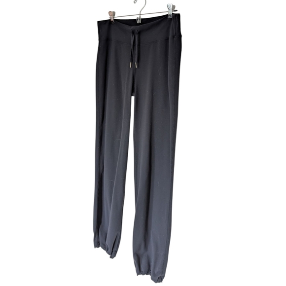 Lululemon Relaxed Fit Pant Women's 10 Black Athleisure High/Low Rise Rel: 12/15 - Picture 6 of 15